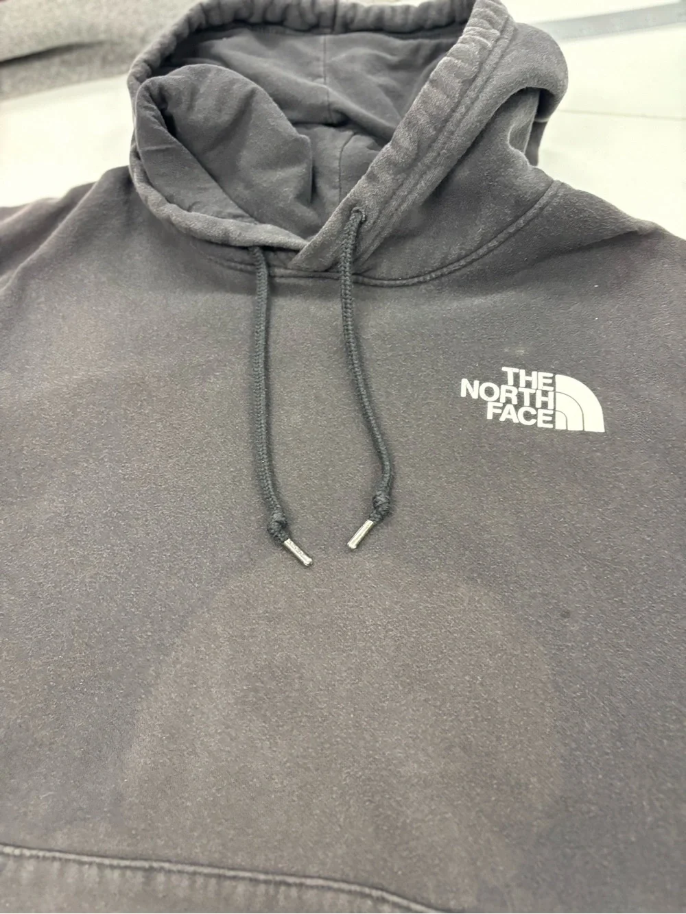 THE NORTH FACE HOODIE  MEN SIZE XXL TTL BLACK GOOD WORK HOODIE WITH FLAWS
